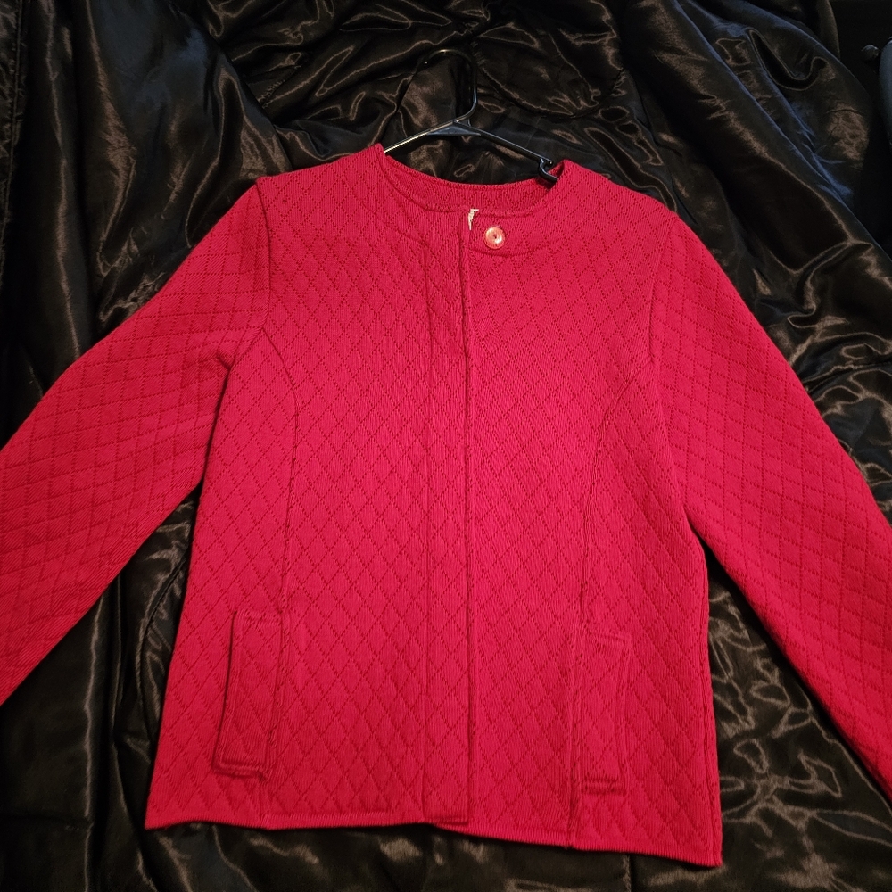 Balenciaga Red Wool Garment